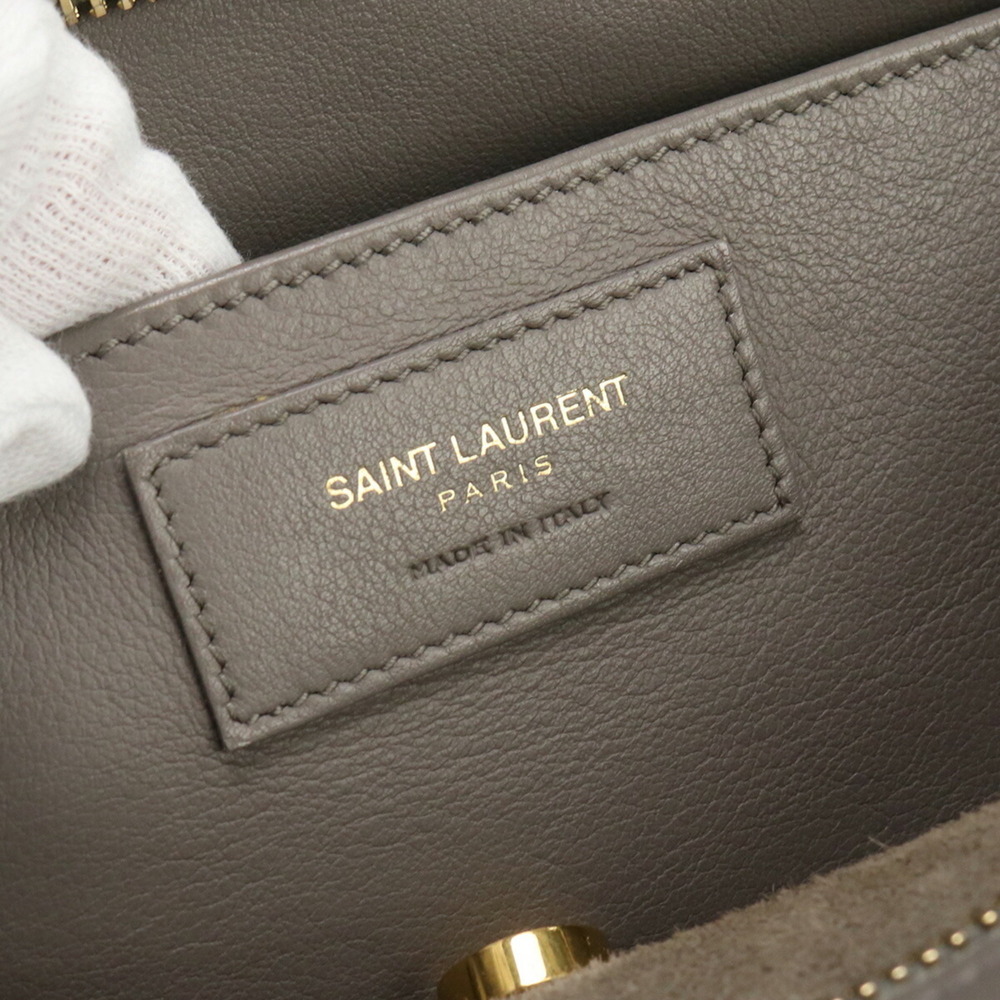SAINT LAURENT Saint Laurent baby cabas 400914 handbag leather ladies - Picture 6 of 15